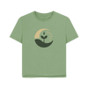 Sunrise Sprout Women's Relax Fit Organic T-shirt - Sage