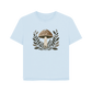Sky Blue Printed T-shirt
