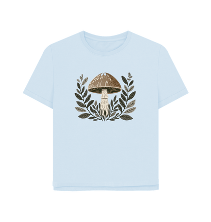 Sky Blue Printed T-shirt