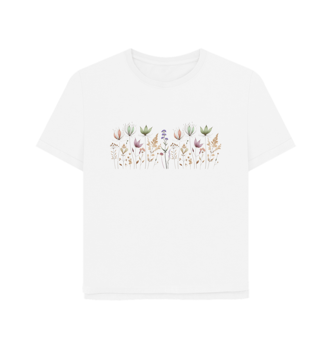 White Printed T-shirt
