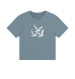 Stone Blue Printed T-shirt