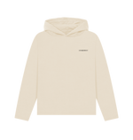 Oat printed hoody "stronger than ever," showcasing a comfortable and stylish design.