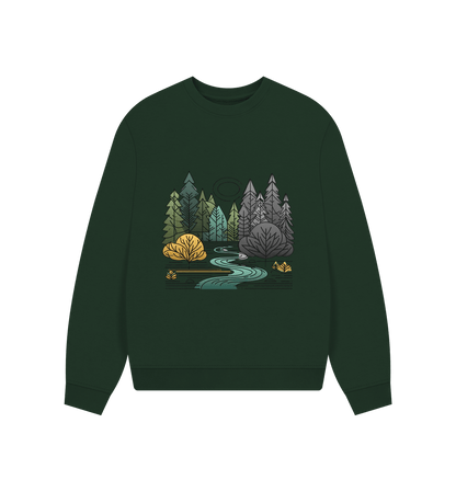 Evergreen New Season Women's Oversized Fit Organic Jumpers