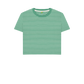 Green Stripes Printed T-shirt