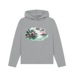 Athletic Grey Printed Hoody