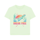 Pastel Green Printed T-shirt