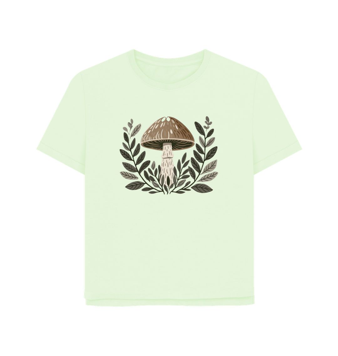 Pastel Green Printed T-shirt