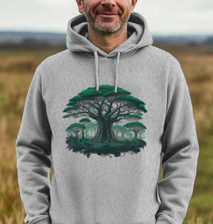 Baobab Tree Men's Pullover Organic Hoodie - Loom & Sprout