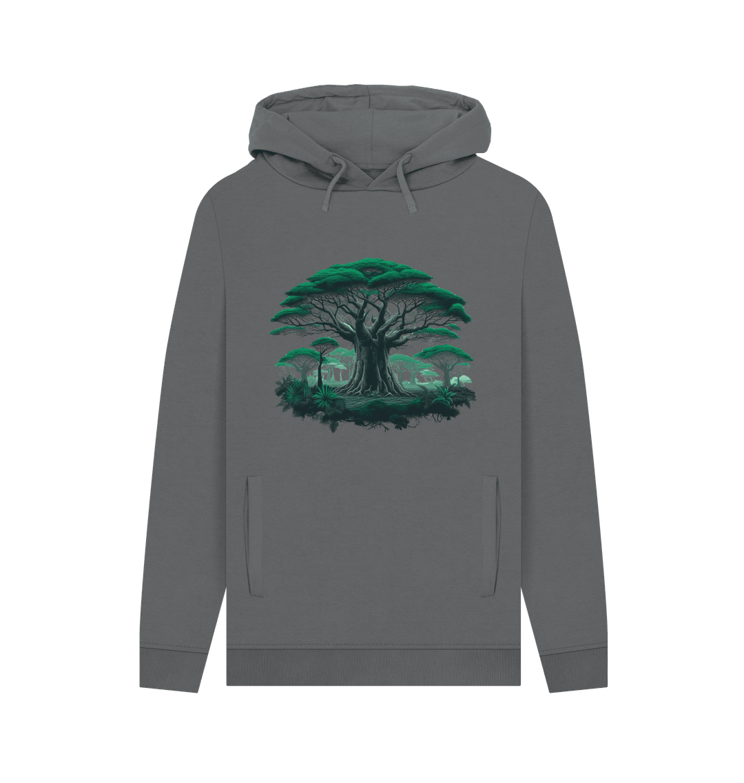 Baobab Tree Men's Pullover Organic Hoodie - Loom & Sprout