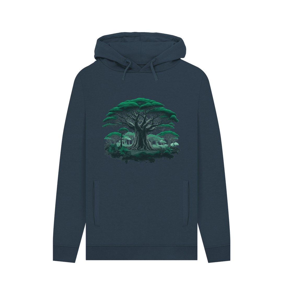 Baobab Tree Men's Pullover Organic Hoodie - Loom & Sprout
