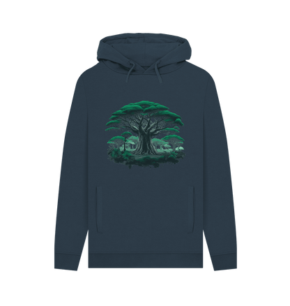 Baobab Tree Men's Pullover Organic Hoodie - Loom & Sprout