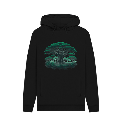 Baobab Tree Men's Pullover Organic Hoodie - Loom & Sprout