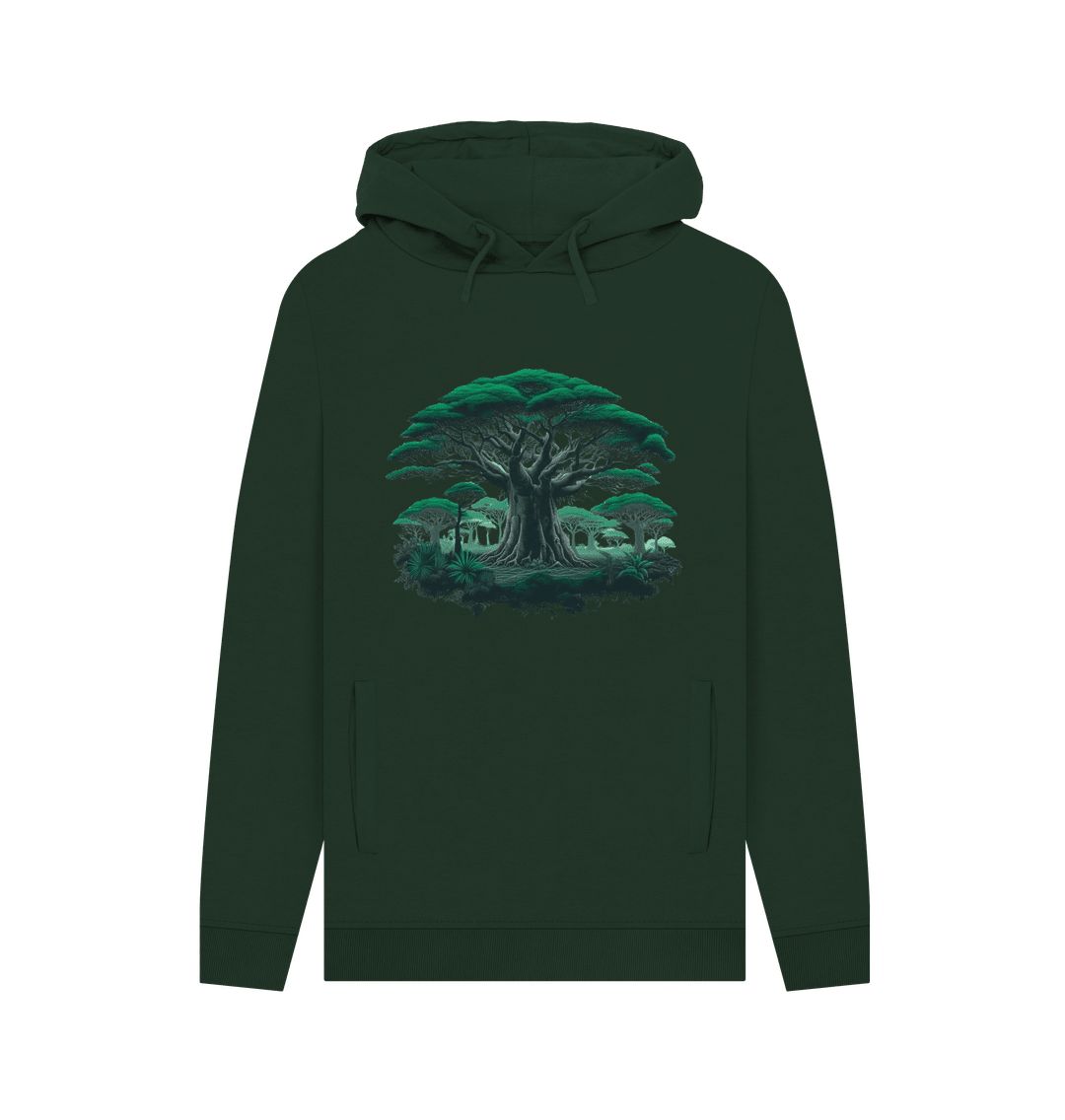 Baobab Tree Men's Pullover Organic Hoodie - Loom & Sprout