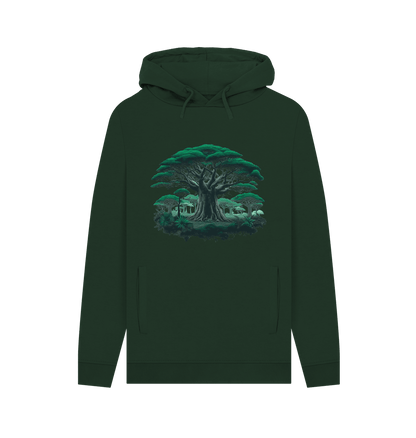Baobab Tree Men's Pullover Organic Hoodie - Loom & Sprout