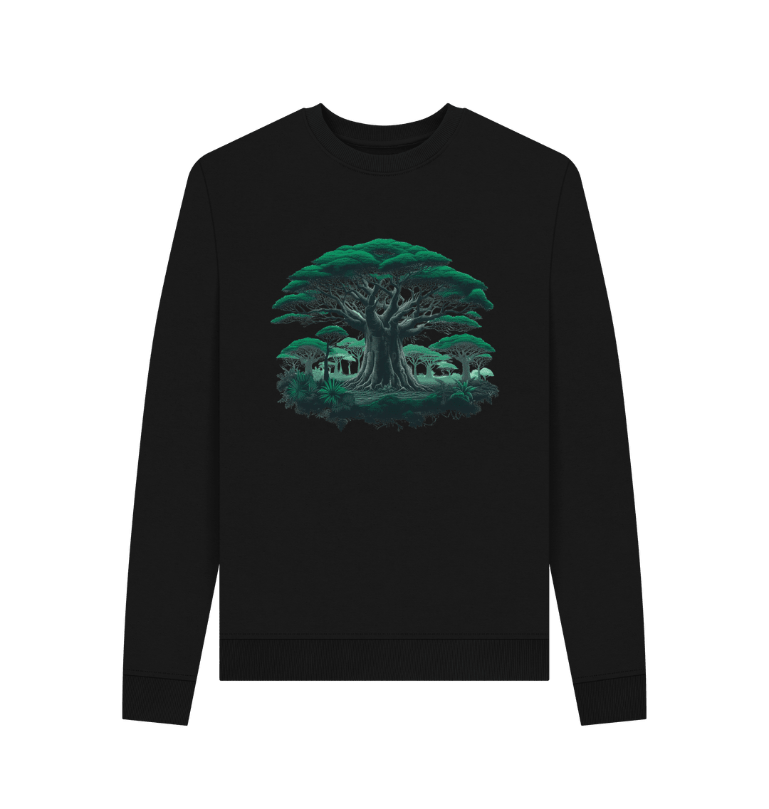 Baobab Tree Women's Crewneck Organic Jumper - Loom & Sprout