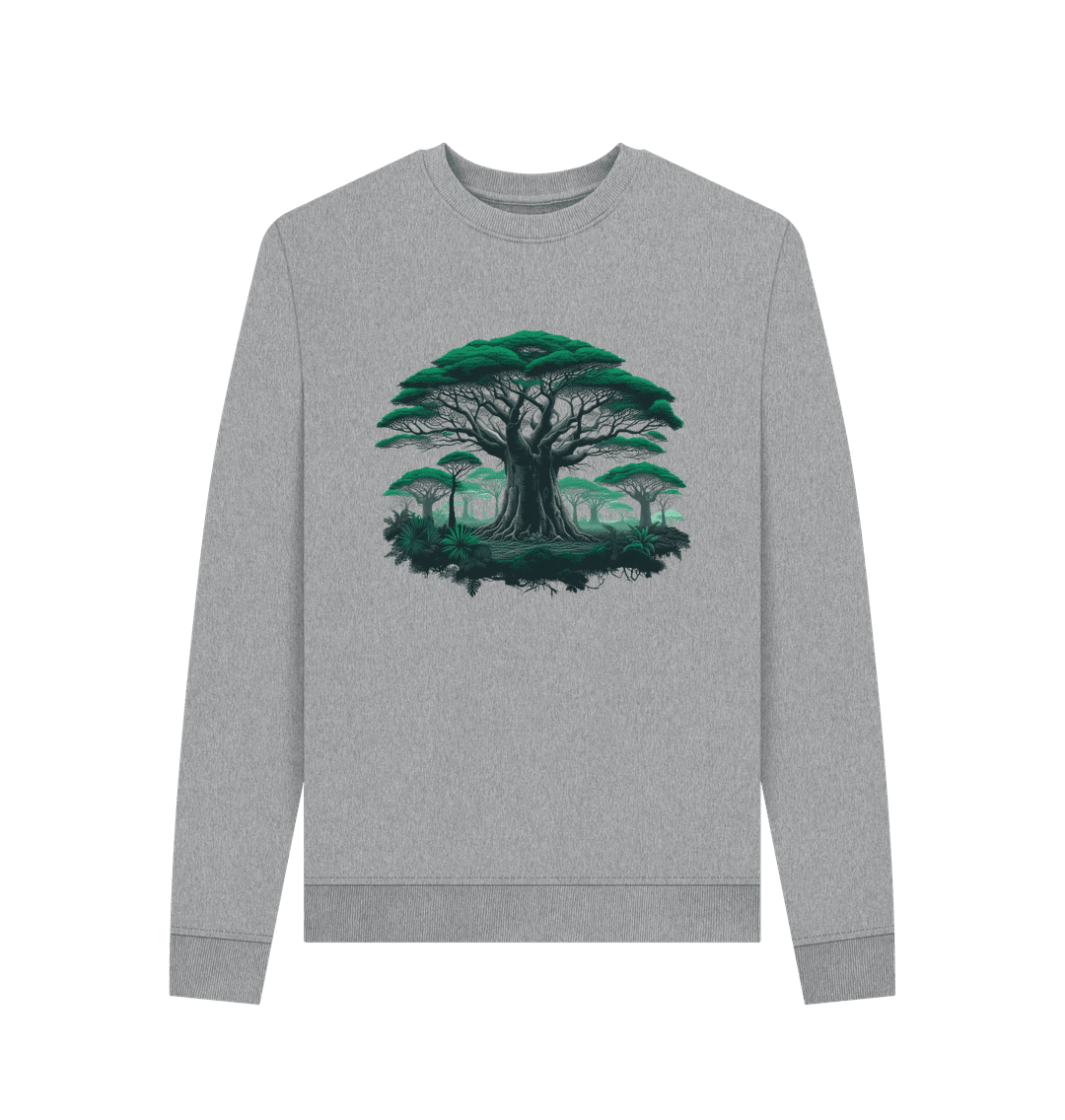 Baobab Tree Women's Crewneck Organic Jumper - Loom & Sprout