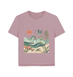 Mauve Printed T-shirt
