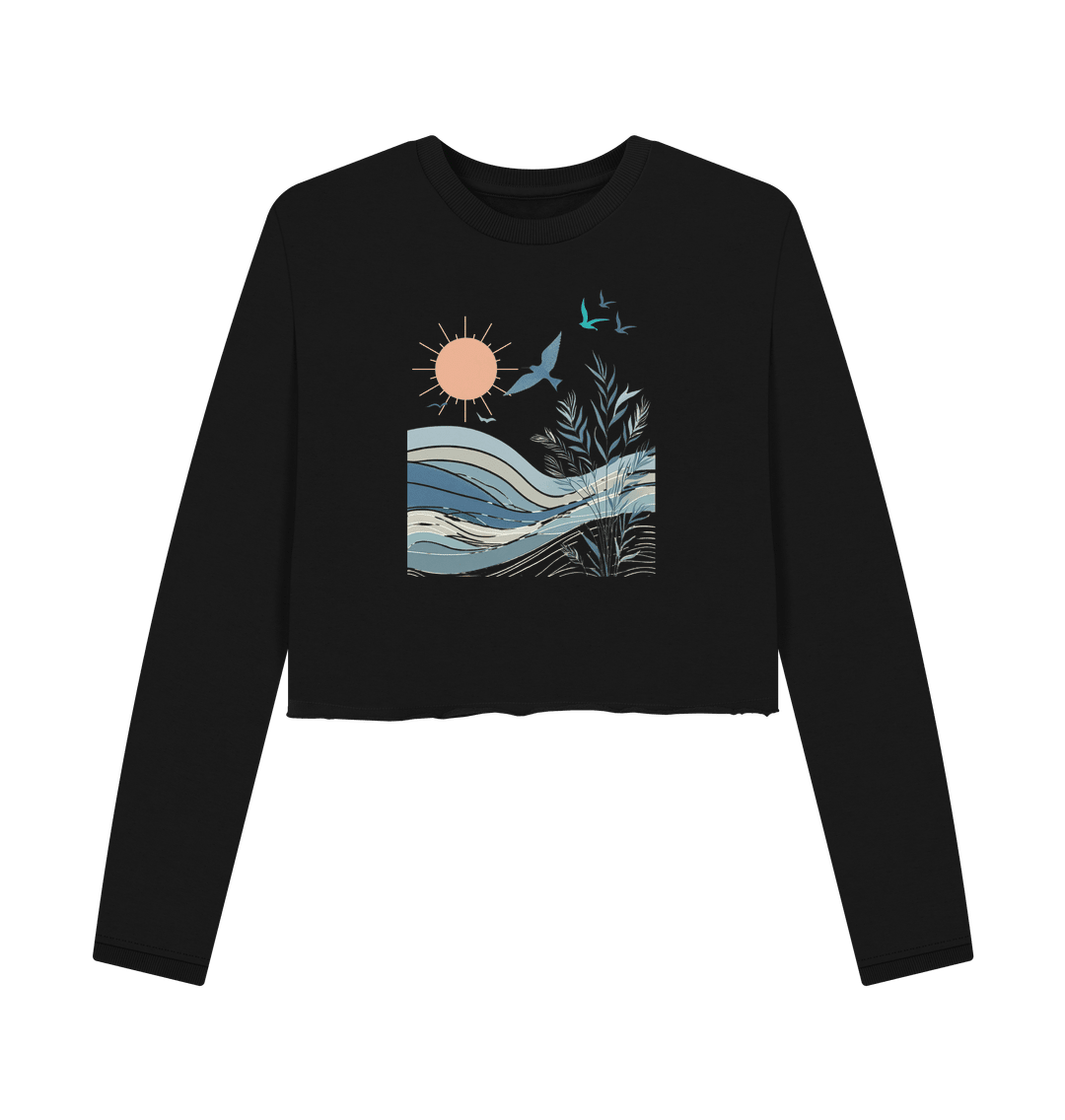 Birds Women's Boxy Fit Organic Jumper - Loom & Sprout