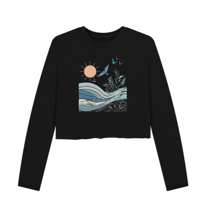 Birds Women's Boxy Fit Organic Jumper - Loom & Sprout