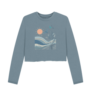 Birds Women's Boxy Fit Organic Jumper - Loom & Sprout