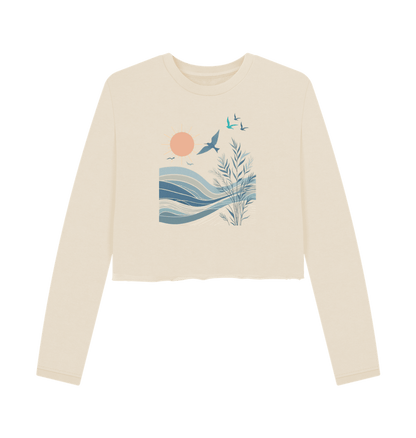 Birds Women's Boxy Fit Organic Jumper - Loom & Sprout