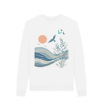 Birds Women's Crewneck Organic Jumper - Loom & Sprout
