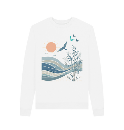 Birds Women's Crewneck Organic Jumper - Loom & Sprout