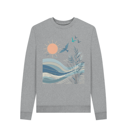 Birds Women's Crewneck Organic Jumper - Loom & Sprout