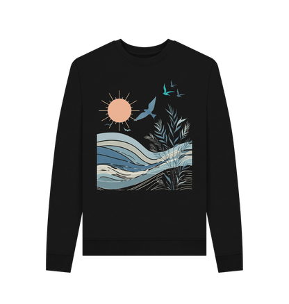Birds Women's Crewneck Organic Jumper - Loom & Sprout