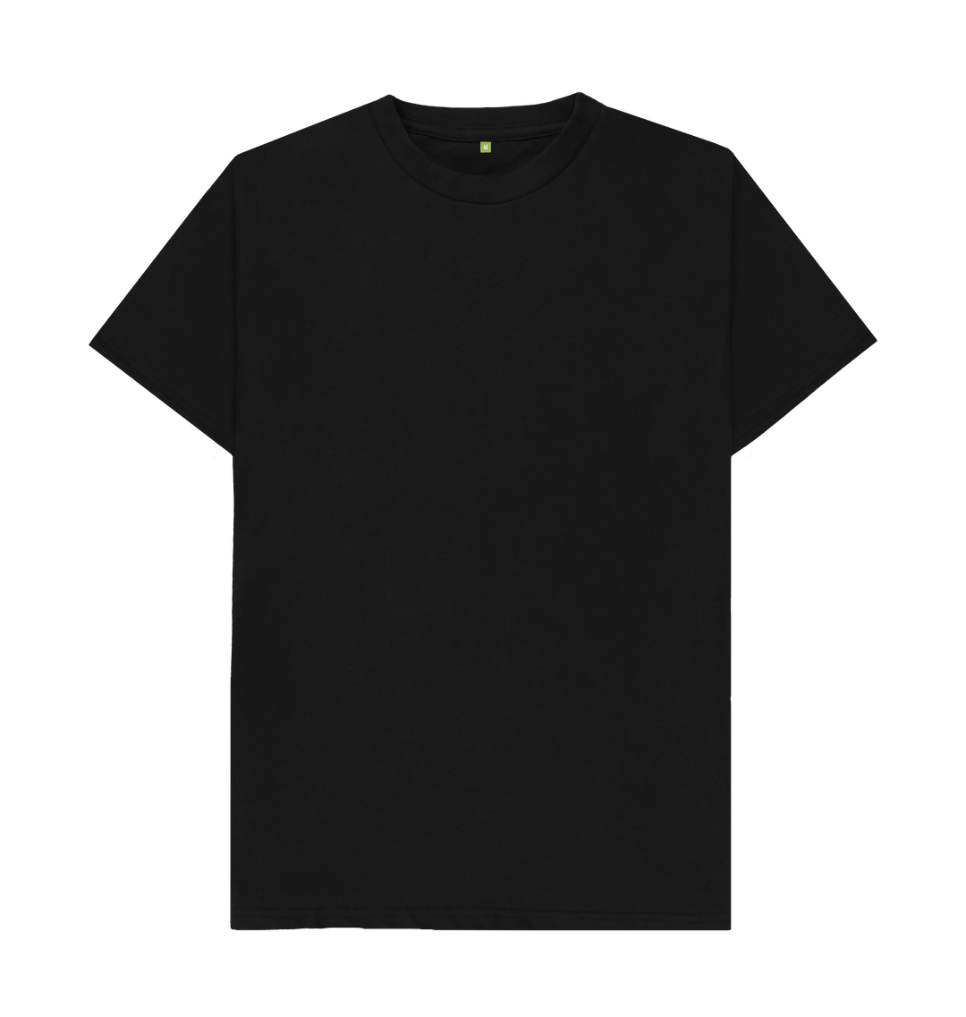 Black Men's Organic T-Shirts