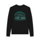Black Printed Sweater