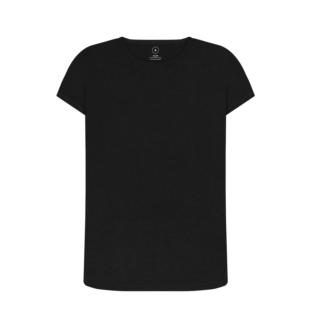 Black Women's ReSprout Organic T-Shirts