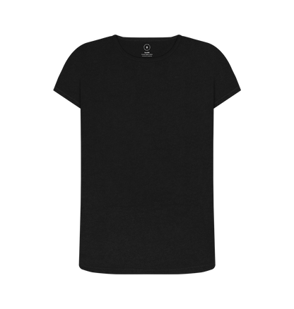 Black Women's ReSprout Organic T-Shirts