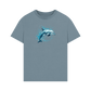 Blue Dolphin Men's Oversized Organic T-Shirt - Loom & Sprout