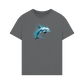 Blue Dolphin Men's Oversized Organic T-Shirt - Loom & Sprout