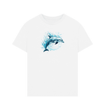 Blue Dolphin Men's Oversized Organic T-Shirt - Loom & Sprout