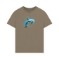Blue Dolphin Men's Oversized Organic T-Shirt - Loom & Sprout