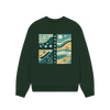 Boundless Women's Oversized Fit Organic Sweatshirt - Black