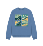 Boundless Women's Oversized Fit Organic Sweatshirt - Loom & Sprout