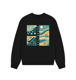Boundless Women's Oversized Fit Organic Sweatshirt - Loom & Sprout