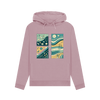 Boundless Women's Pullover Organic Hoodie - Mauve