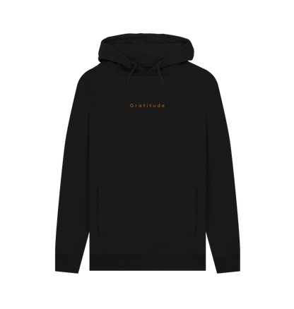 Black Printed Hoody
