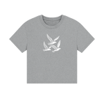 Athletic Grey Printed T-shirt