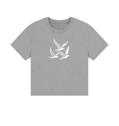 Athletic Grey Printed T-shirt