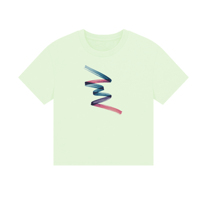 Colour Twist Women's Boxy Fit Organic T-Shirt - Loom & Sprout