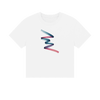 Colour Twist Women's Boxy Fit Organic T-Shirt - White