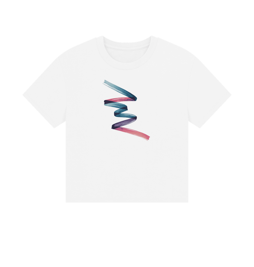 Colour Twist Women's Boxy Fit Organic T-Shirt - Loom & Sprout