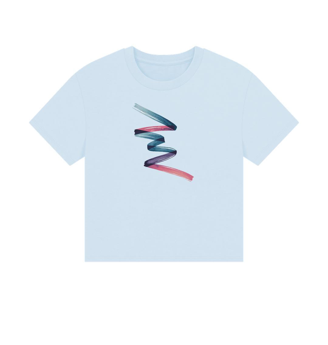 Colour Twist Women's Boxy Fit Organic T-Shirt - Loom & Sprout
