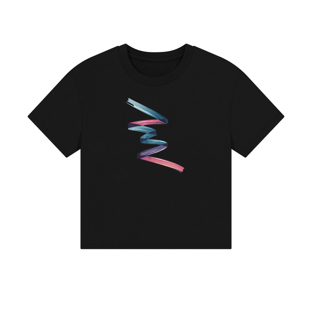Colour Twist Women's Boxy Fit Organic T-Shirt - Loom & Sprout