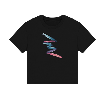 Colour Twist Women's Boxy Fit Organic T-Shirt - Loom & Sprout